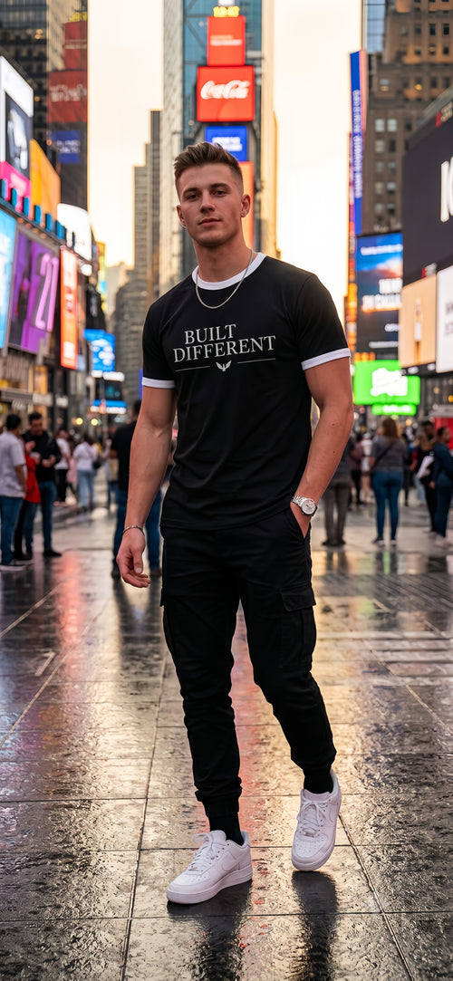 Built Different - Half Sleeve T-Shirt ⭐