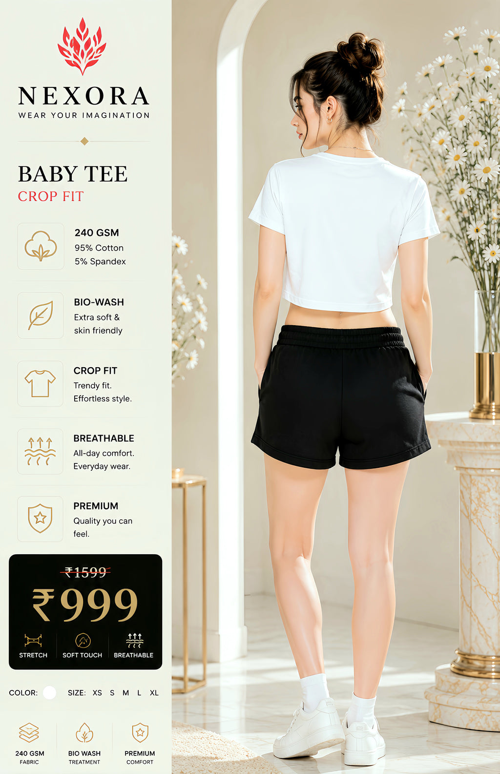 कलेSHE™ 🤷🏻‍♀️-Baby Tee