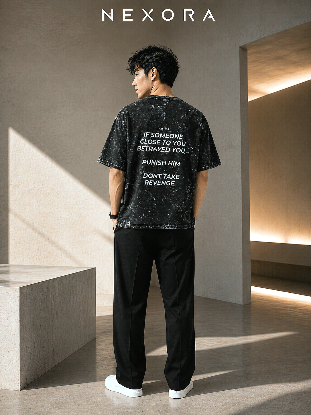 PUNISH HIM CLASSIC-Oversized Tee