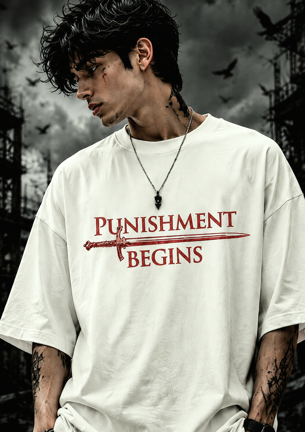 Unisex Terry Oversized Tee