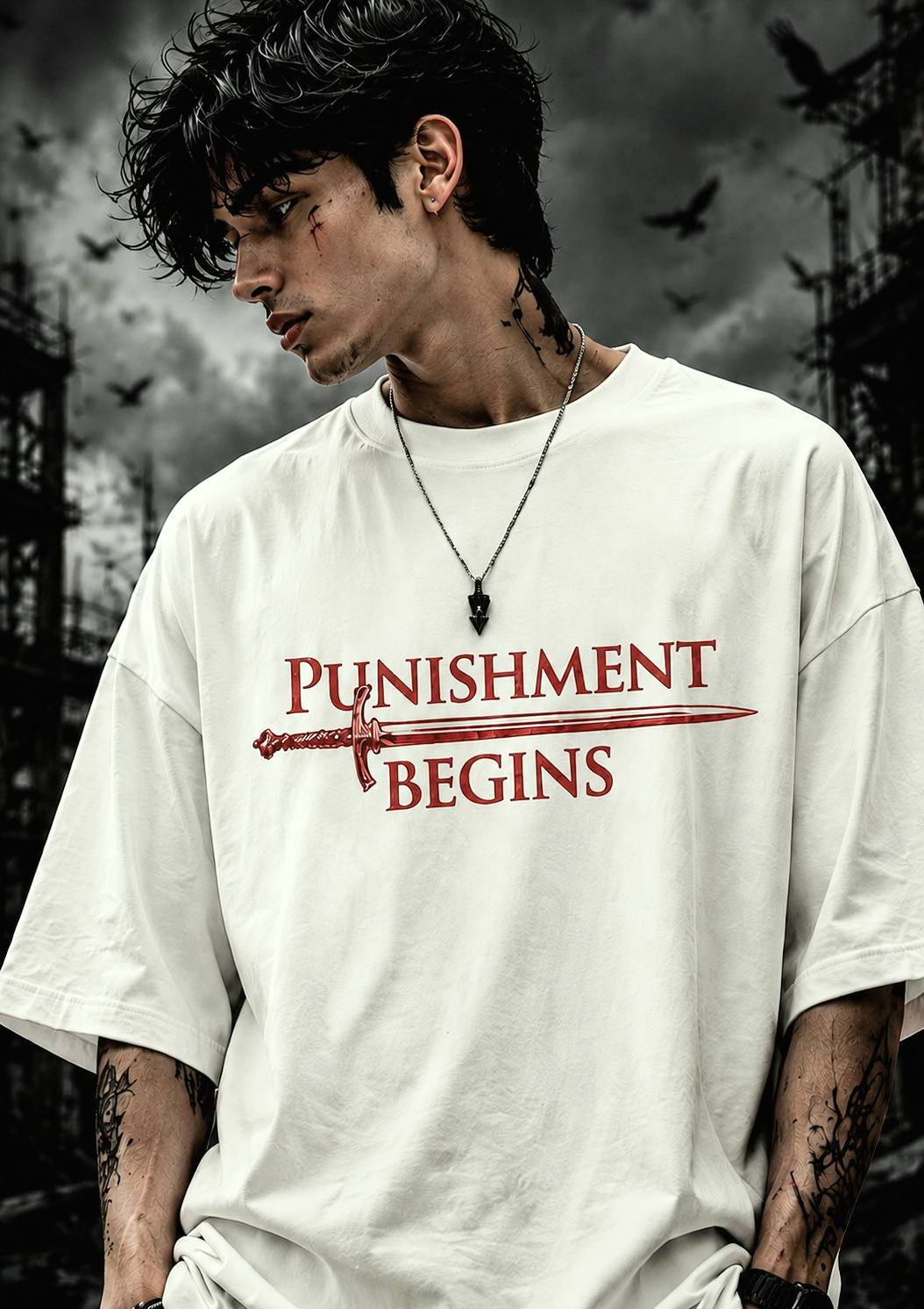 Unisex Terry Oversized Tee