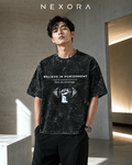 PUNISH HIM 🔥 CLASSIC-OVERSIZED ACID WASH TEE