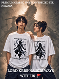 LORD KRISHNA🚩-Unisex Oversized Tee