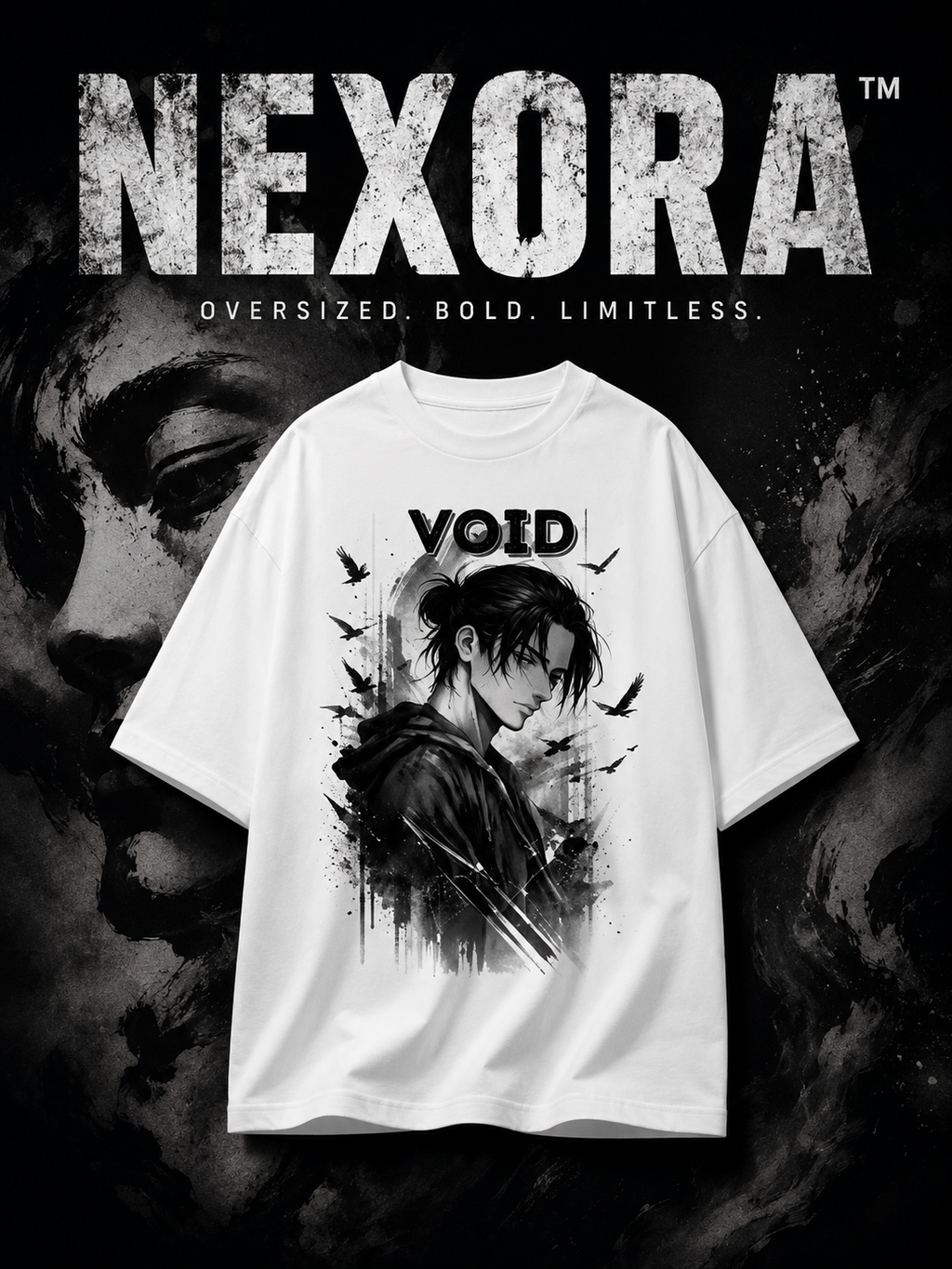 VOID ❤️‍🔥-Unisex Oversized tee