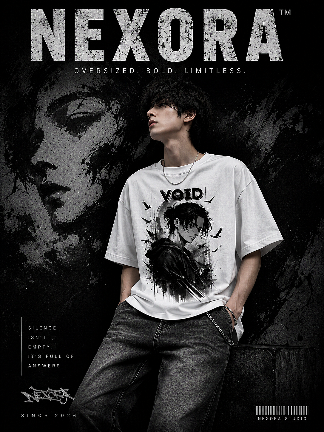 VOID ❤️‍🔥-Unisex Oversized tee
