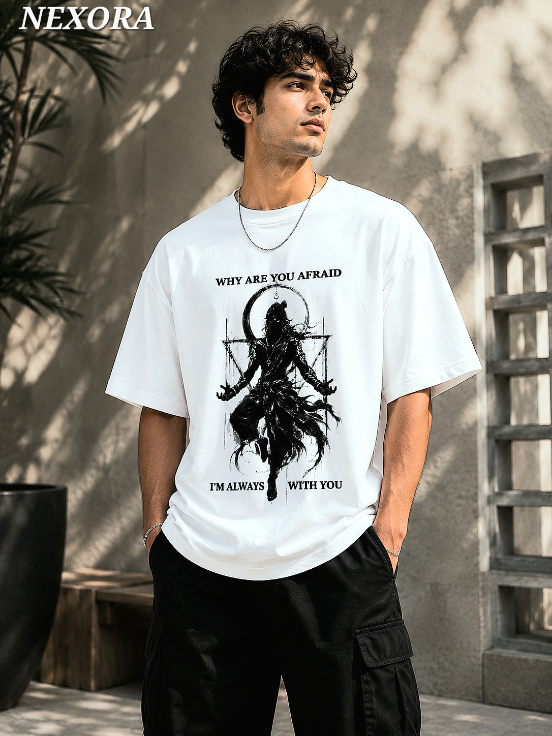 LORD KRISHNA🚩-UNISEX  OVERSIZED TEE