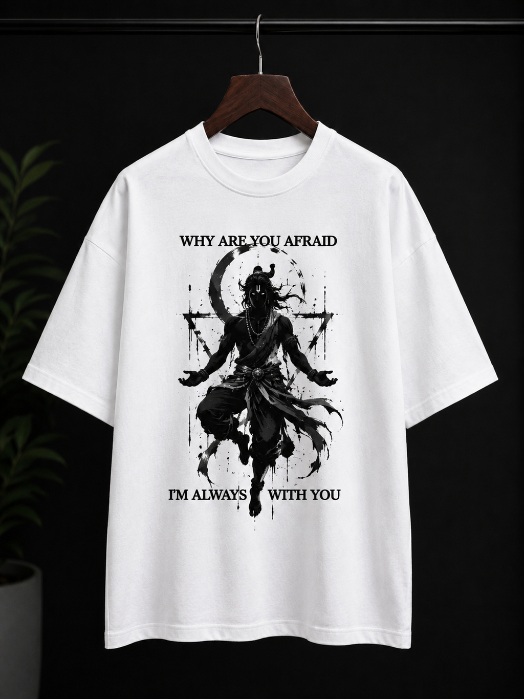 LORD KRISHNA🚩-Unisex Oversized Tee