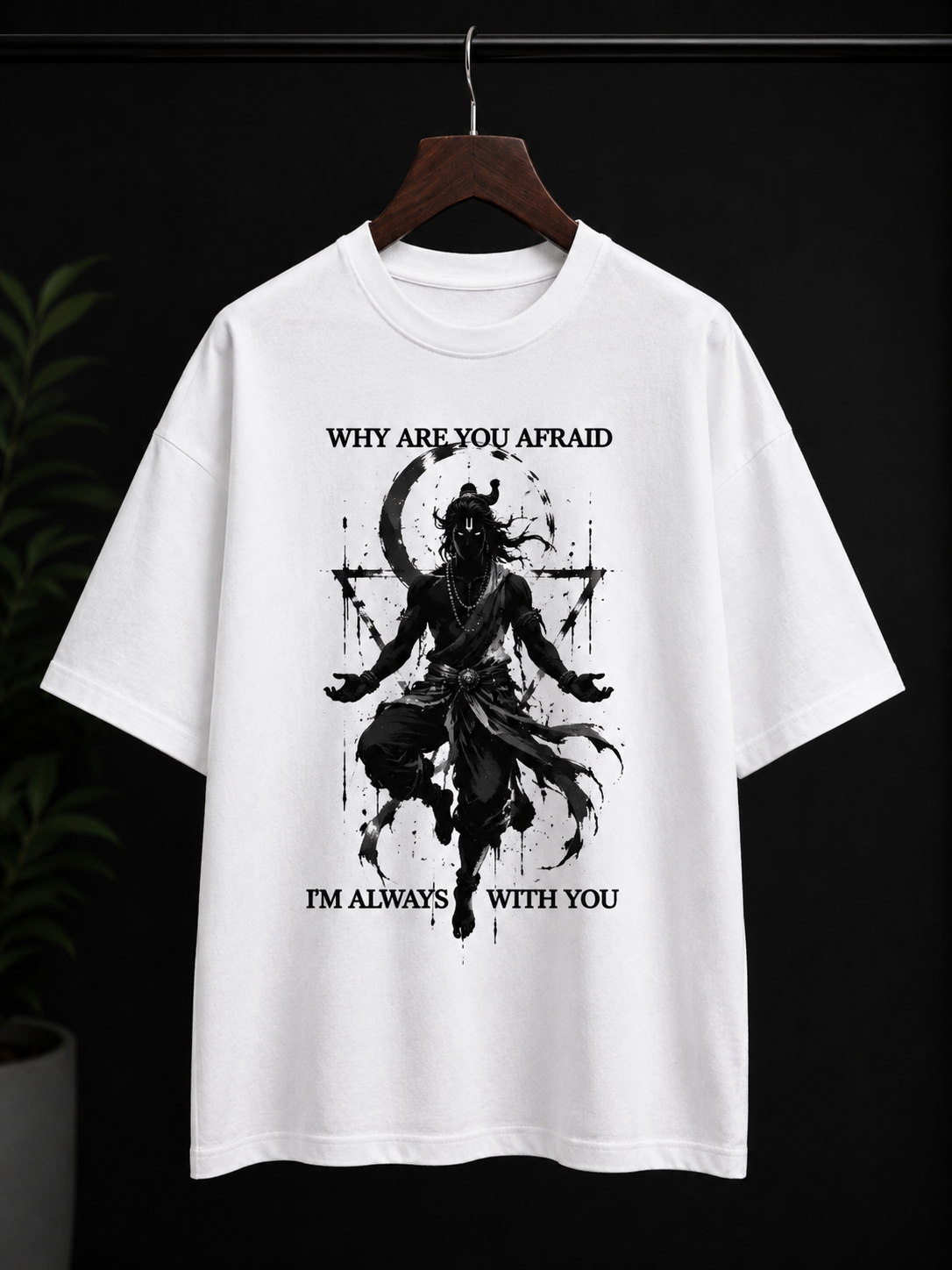LORD KRISHNA🚩-Unisex Oversized Tee